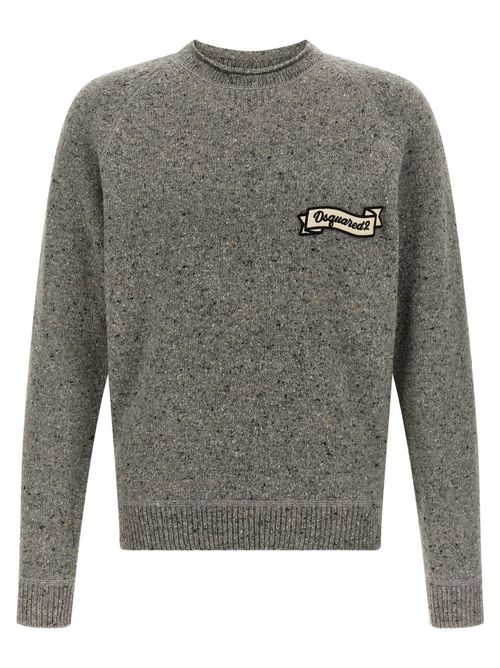 Grey Crew Neck Sweater
