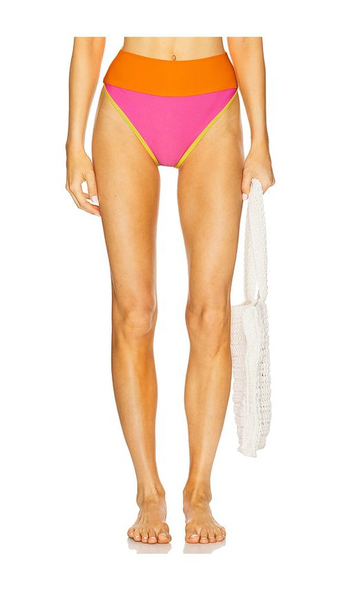 BEACH RIOT Emmy Bikini Bottom in Pink. -  S also in