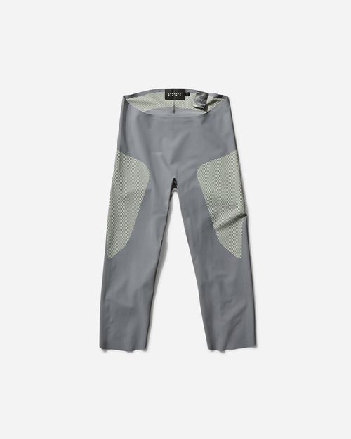 Women s Lycra Capris Grey / Lime Cream