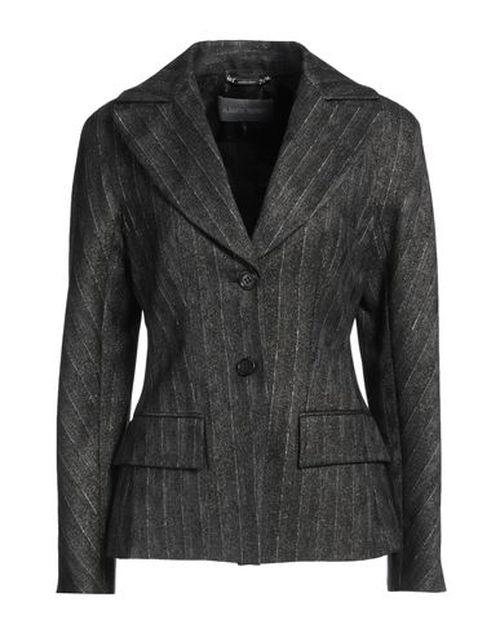 Alberta Ferretti Woman Blazer Black Size 4 Polyester, Wool, Viscose, Polyamide