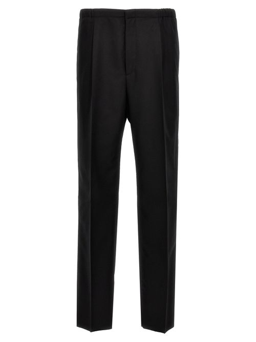 Cool Wool Trousers — Black
