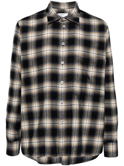 Square pocket shirt - Blue