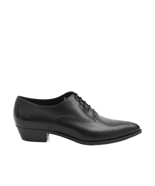 JUDE PERFORATED OXFORD IN POLISHED BULL