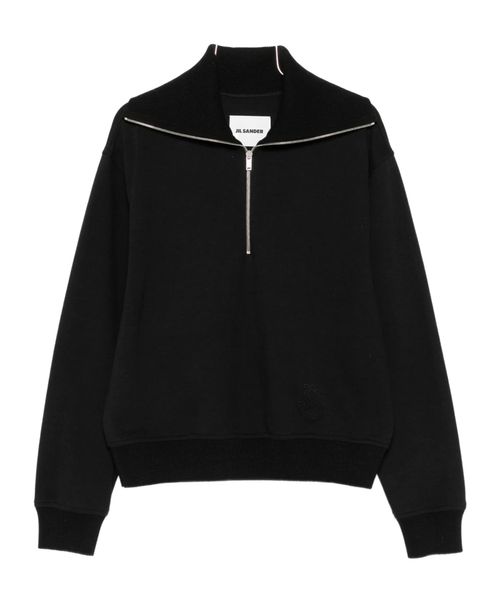 Zip-collar sweater