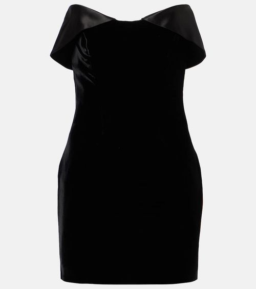 Velvet minidress
