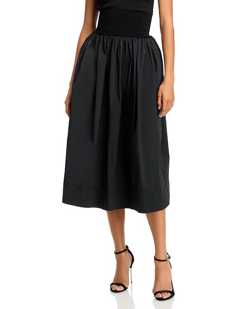 A. l.c. Jackie Wide Waist Skirt