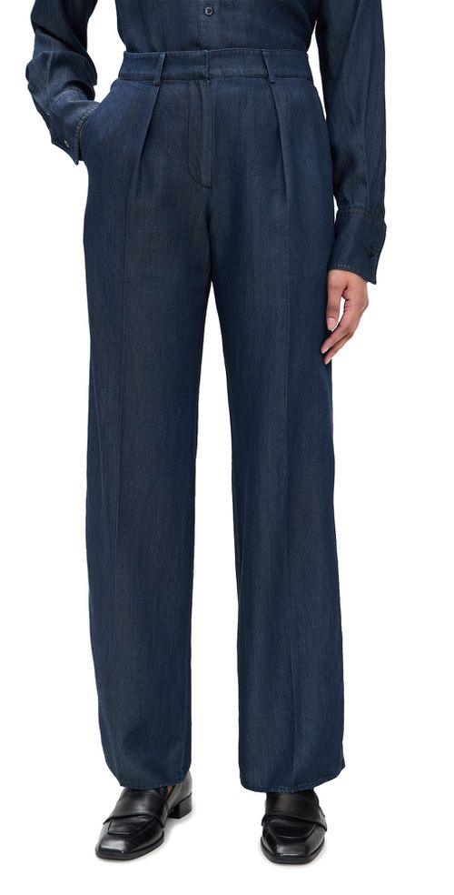Garment Dyed Chino Pants Indigo