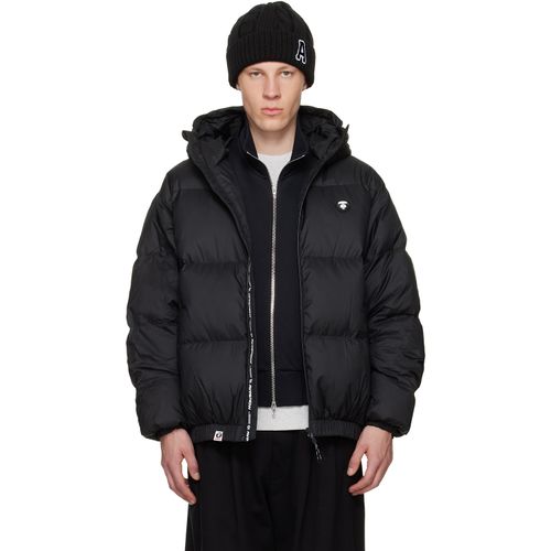 Black 'AAPENOW' Moonface Down Jacket