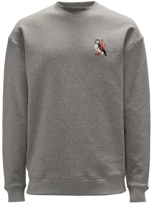 Puffin drop-shoulder sweatshirt - Grey