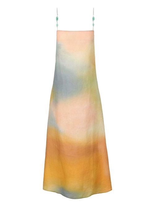 STAUD Laura maxi dress - Orange