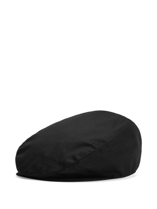 Dolce & Gabbana gabardine flat cap - Black