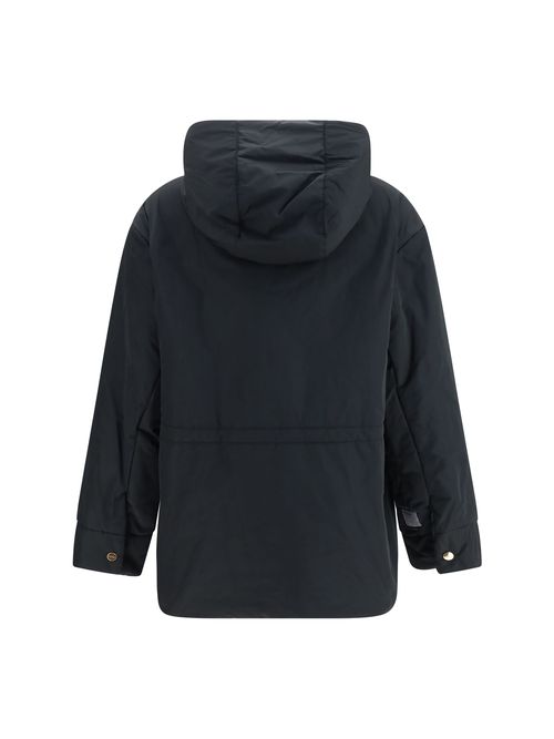 Reversible Padded Parka — Black