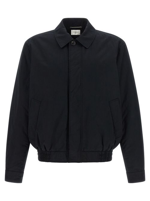 Cotton Shell Jacket — Black