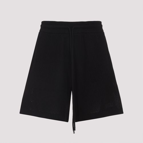 Cotton Crochet Mesh Short