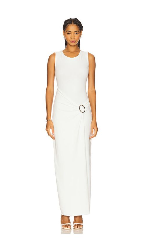 & Reckless Nia Jersey Maxi Dress in White. - XS also in L, M, S