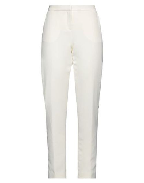Woman Pants Ivory Size 4 Polyester, Elastane
