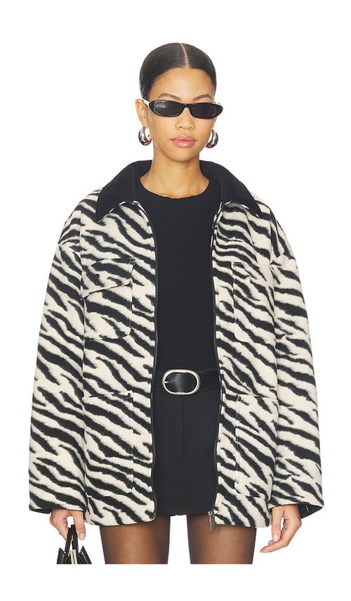 Sanctuary Soiree Barn Jacket in White. L. Also in M, S, XL/1X