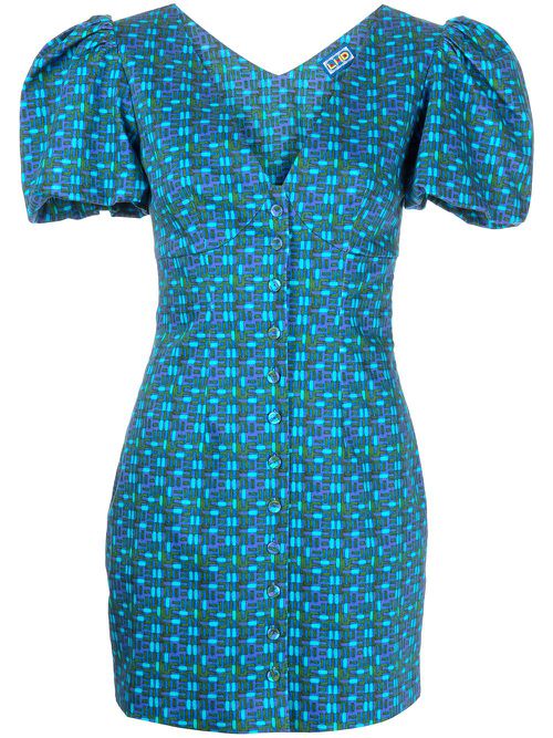 Pedra Bonita mini dress - Blue