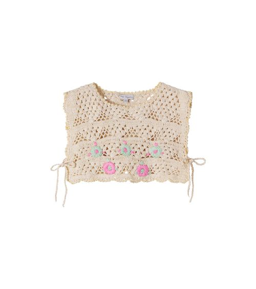 Anais crochet cotton top