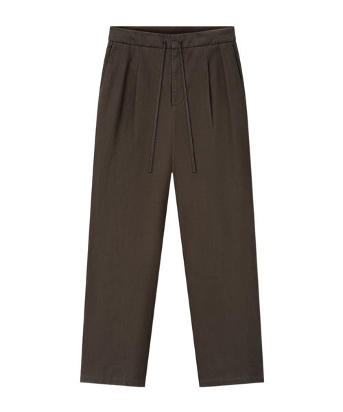 Drawstring casual pants