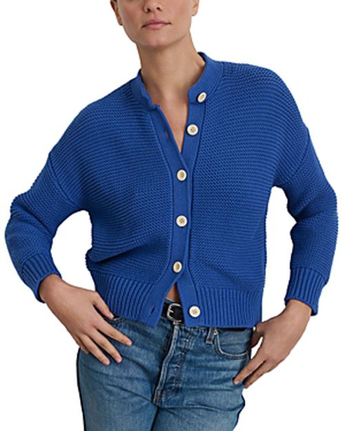 Nico Crewneck Cotton Cardigan