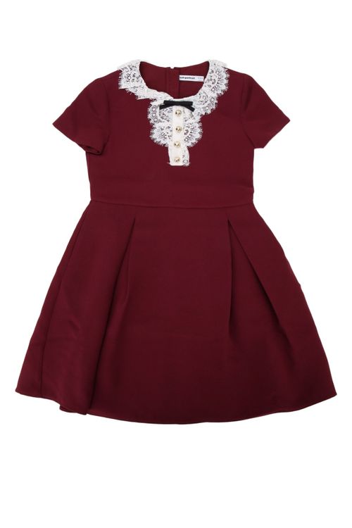 Kids Lace Bib Dress