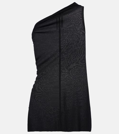 Athena draped one-shoulder top
