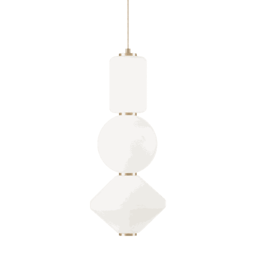 Oxidized Gold One Light Pendant from the Dango Collection