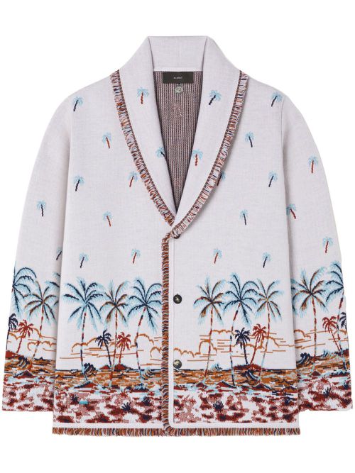 The Tale Of Hawaiian cardigan - Neutrals