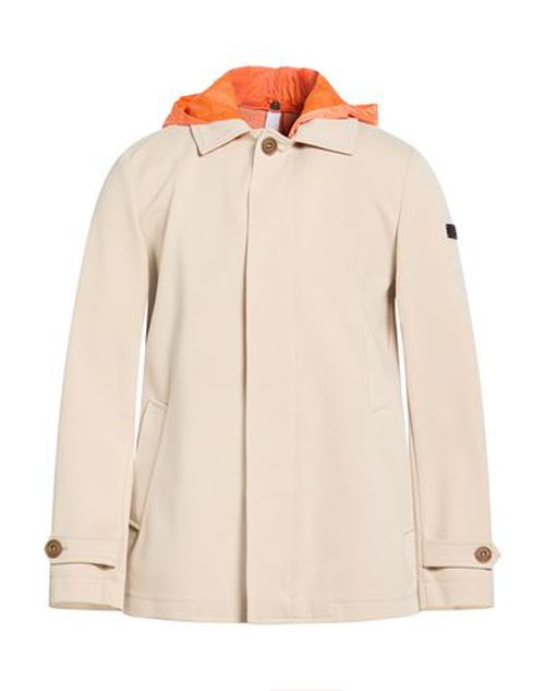 Man Jacket Beige Size 38 Cotton, Nylon, Elastane