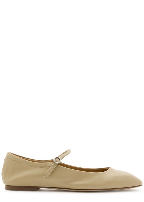 Uma Leather Ballet Flats