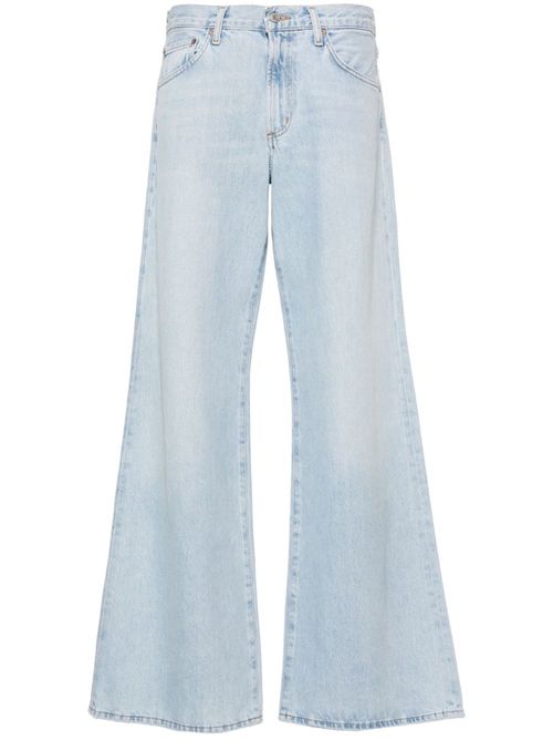 Clara wide-leg jeans - Blue