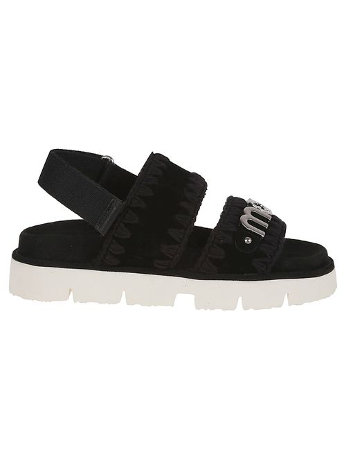 Bio Sandal Suede Met Logo
