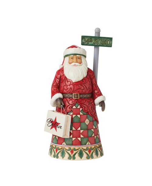 Macy's on 34th Street Santa Figurine - Multi