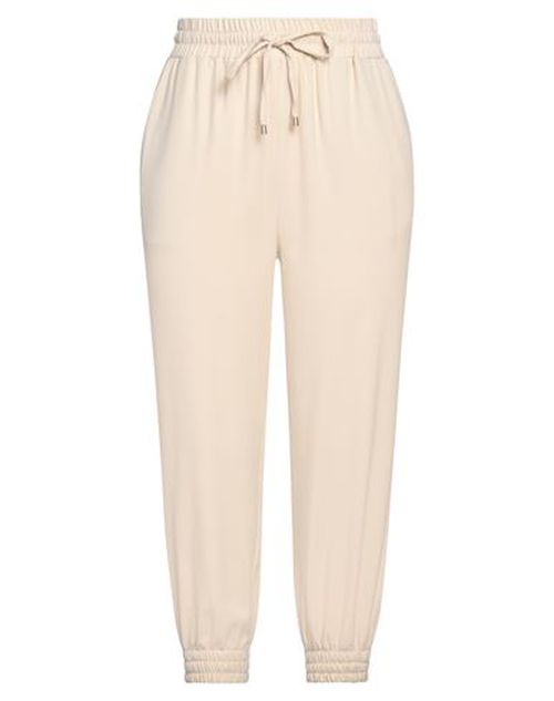 Denny Rose Woman Pants Ivory Size 10 Polyester, Viscose, Elastane