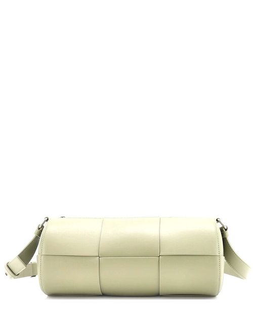 Canette Crossbody Bag Maxi Intrecciato Leather Medium (Authentic Pre-Loved)
