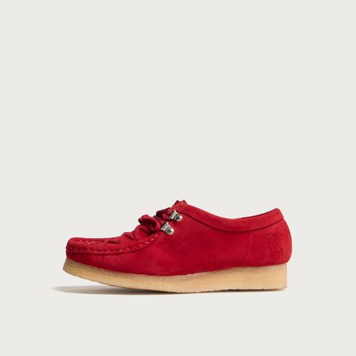 Women's x Clarks Originals Lace-Up Wallabee Red