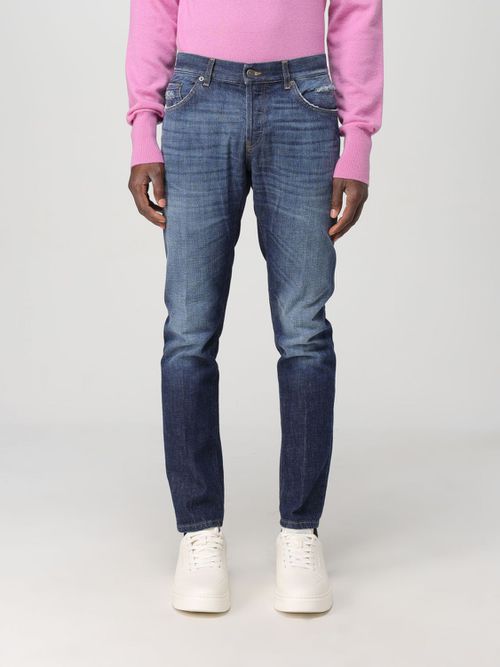 Pants Men color Blue