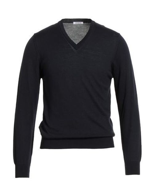 Man Sweater Midnight blue Size 48 Merino Wool