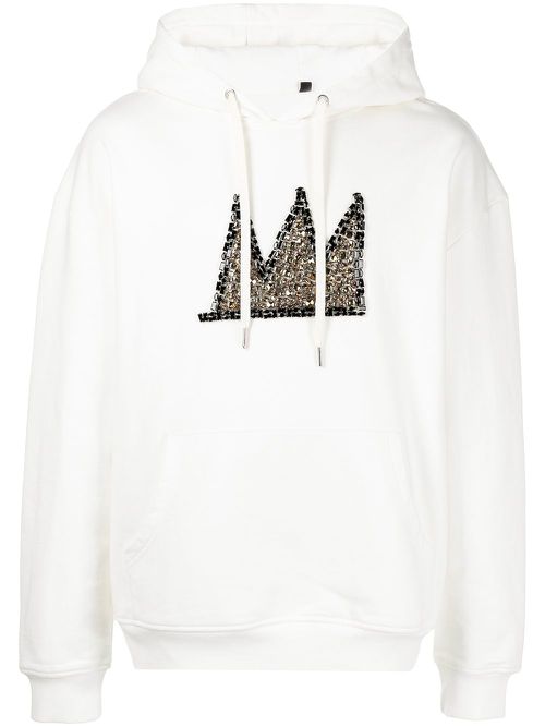 All Hail The King hoodie - White