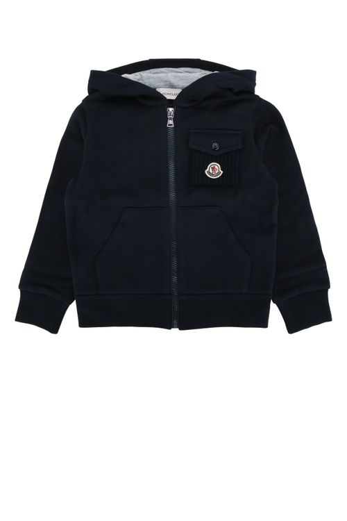 Cardigan Hoodie — Navy
