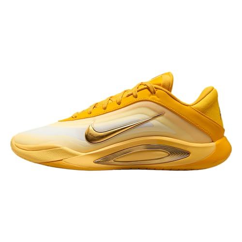 A'One Sunshine A'ja Wilson Basketball Shoes (University Gold/Topaz Gold/Soft Yellow/Metallic Gold)