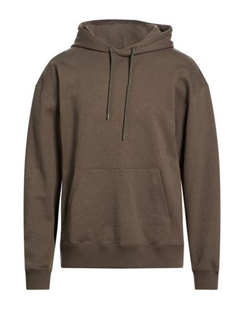 Man Sweatshirt Military green Size 3 Cotton