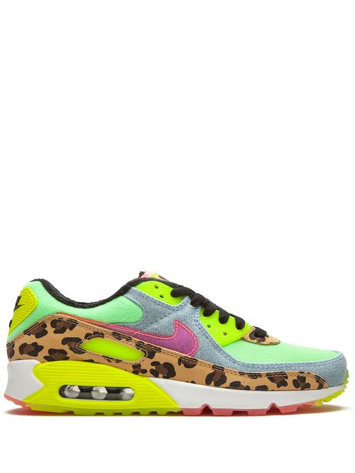 Air Max 90 LX "Denim Leopard Print" sneakers - Green
