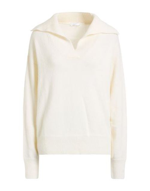 Easy Woman Sweater Ivory Size 6 Merino Wool, Alpaca wool, Polyamide, Virgin Wool, Cashmere