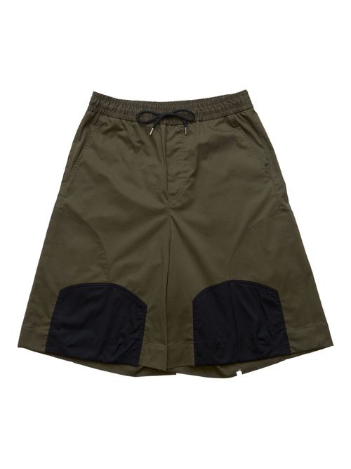 Parachute bermuda shorts - Green