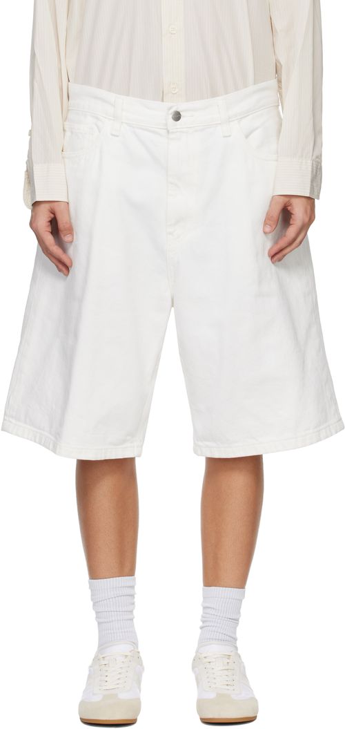 White Brandon Shorts