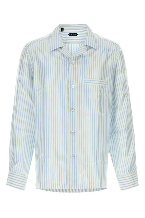 Jacquard Shirt — Blue