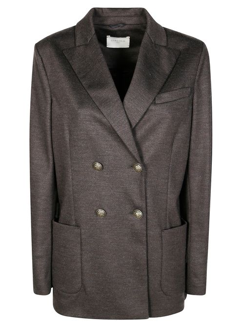 Double-Breasted Wool Jacket for Women
