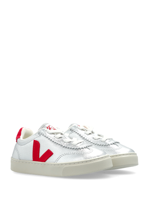 "SMALL VOLLEY O.T. LEATHER" Sports Shoes, Unisex, Silver